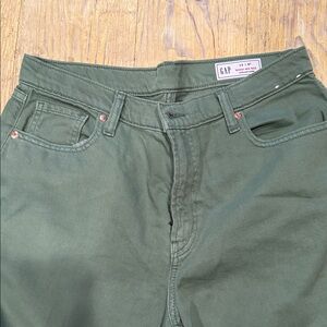 GAP Women's Green Flare Jeans